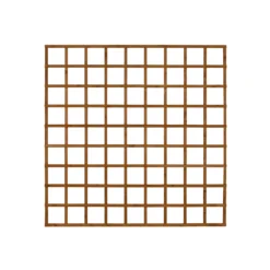6ft Pine Trellis Panel, Pack Of 3 (W)183cm X (H)183cm