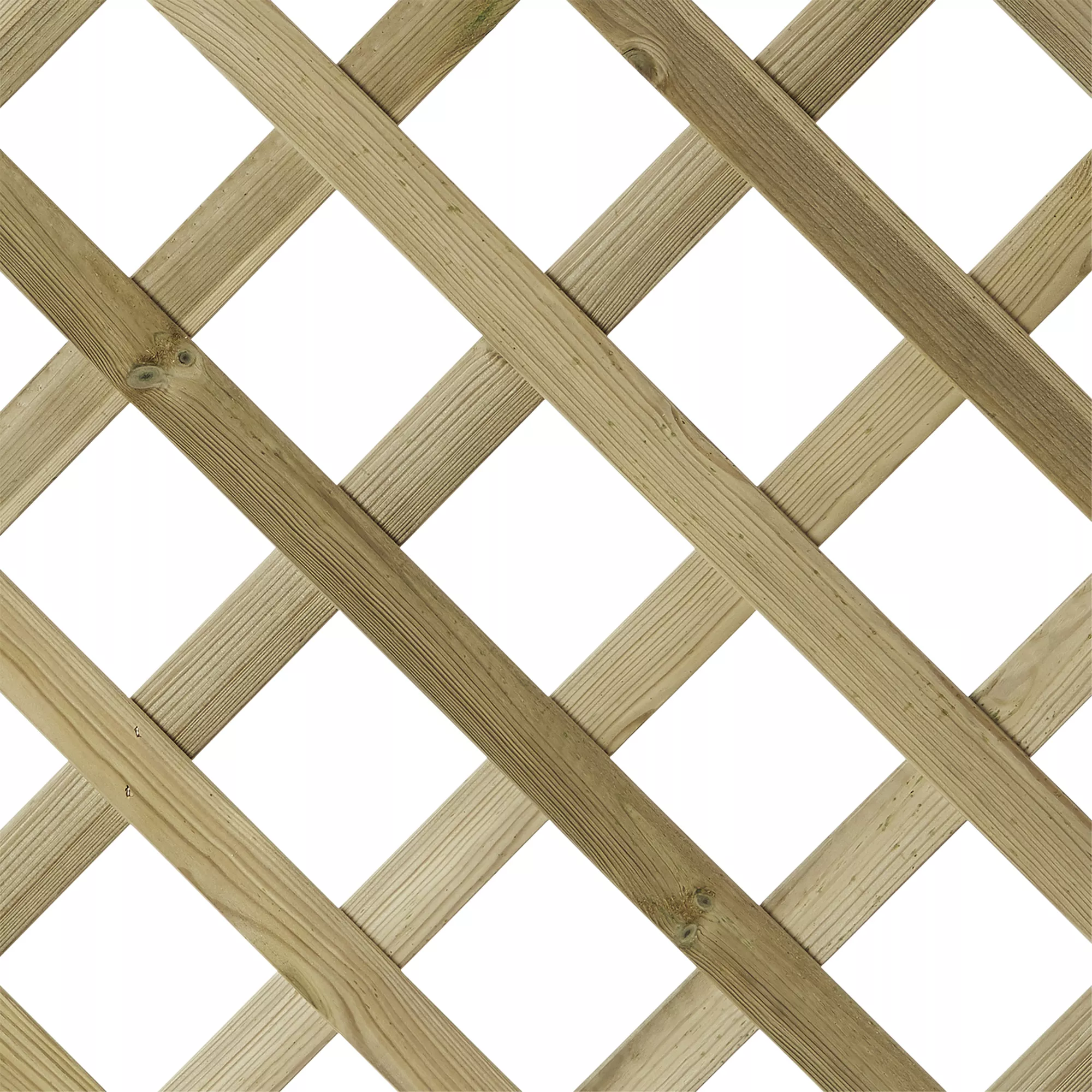 Arched Pine Trellis Panel (W)90cm X (H)180cm - Image 2