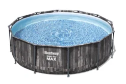 Bestway Steel Pro Max Polyvinyl Chloride (PVC) Family Swimming Pool (W) 3.66m X (L) 3.66m