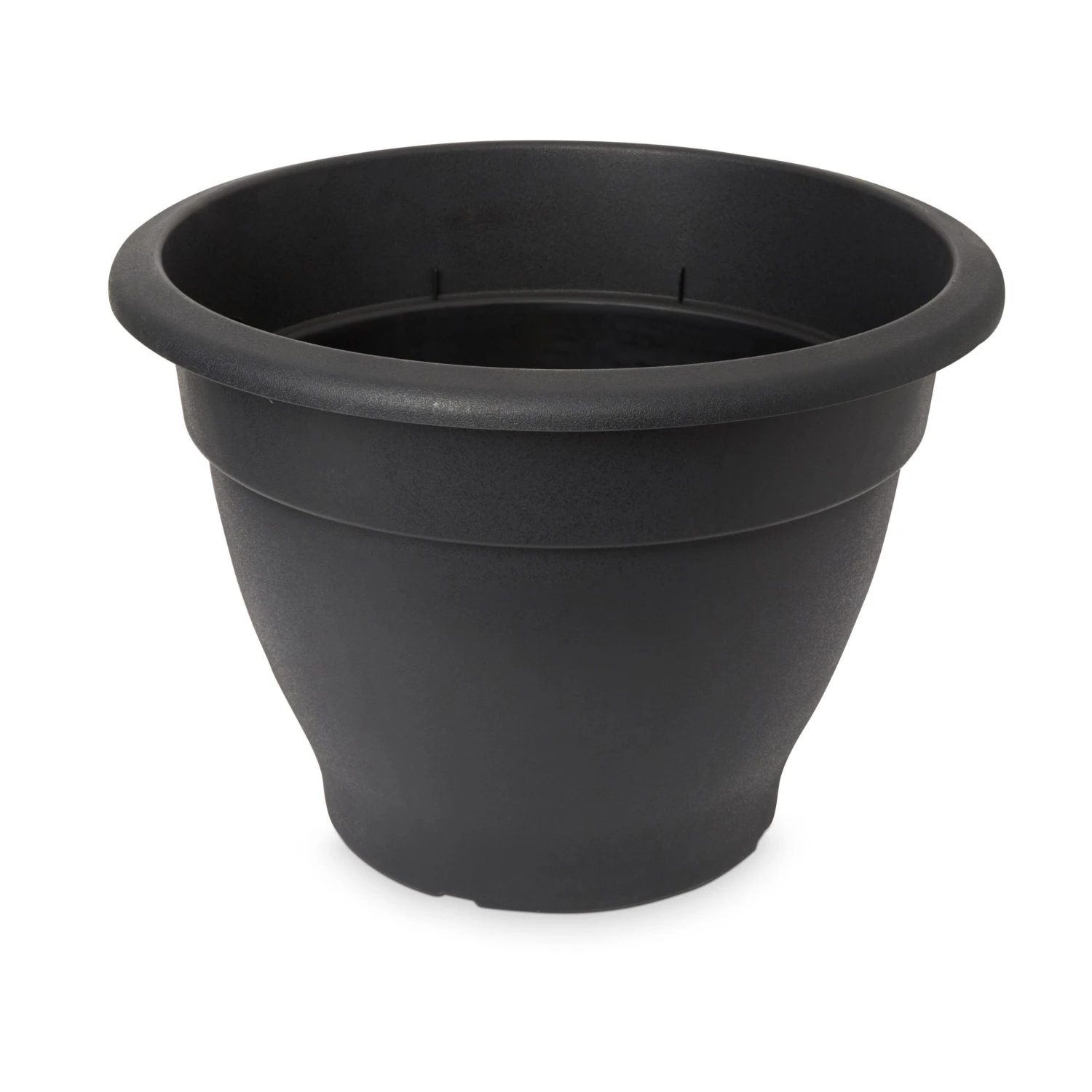 Blooma Florus Black Plastic Bell Plant Pot (Dia)55cm