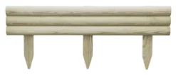 Blooma Gydan Green Pine Horizontal Log Edging (H)20cm (L)1m