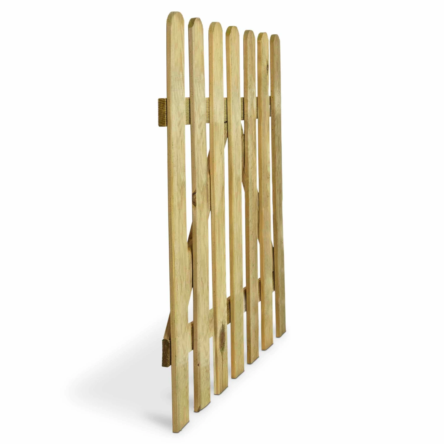 Blooma Mekong Wood Round Top Gate, (H)1m (W)1m - Image 3