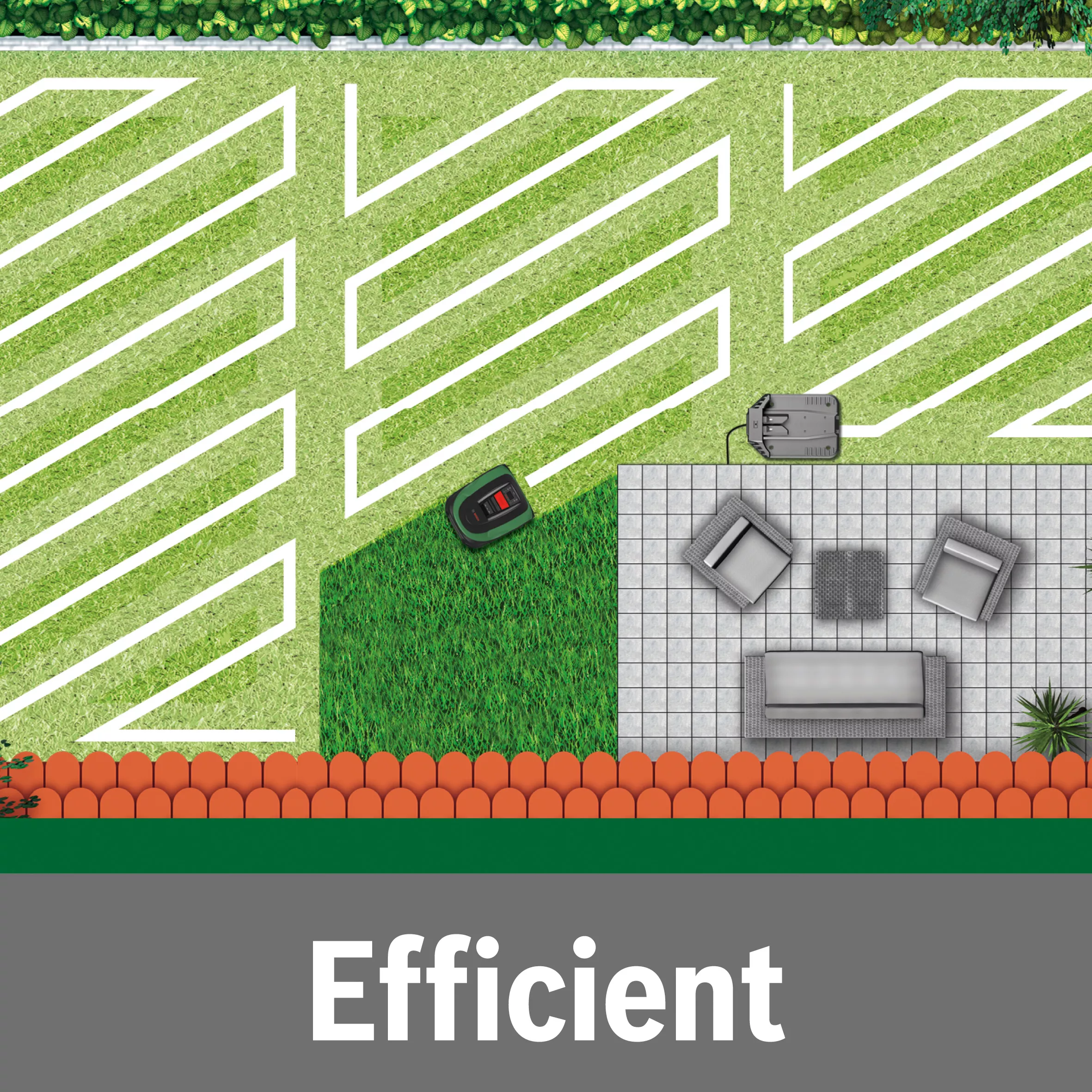 Bosch Indego S 500 Cordless Robotic Lawnmower - Image 3