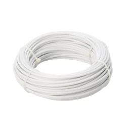 Diall White PVC & Steel Cable, (L)20m (Dia)1.7mm