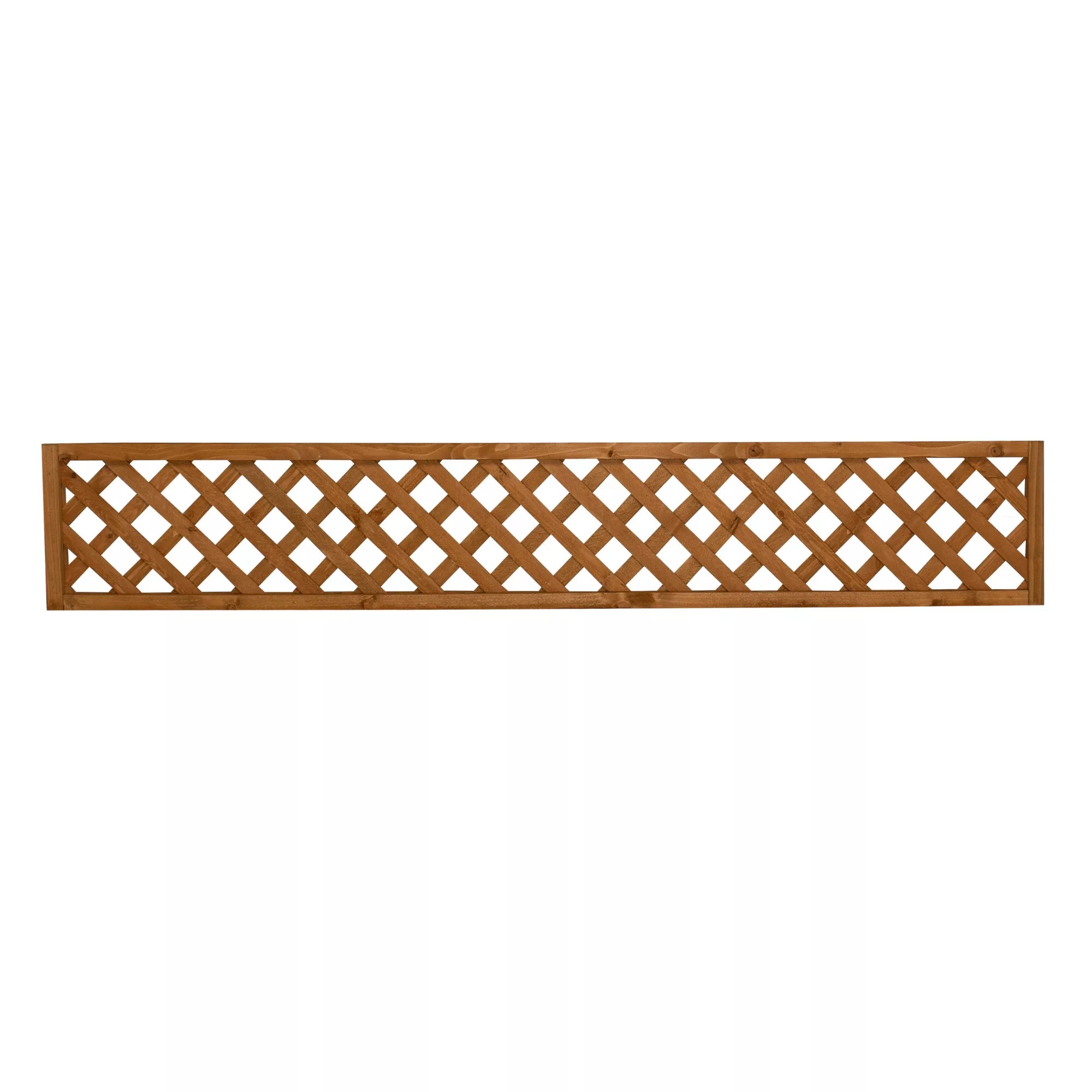Diamond Pine Trellis Panel, Pack Of 3 (W)183cm X (H)32cm - Image 2