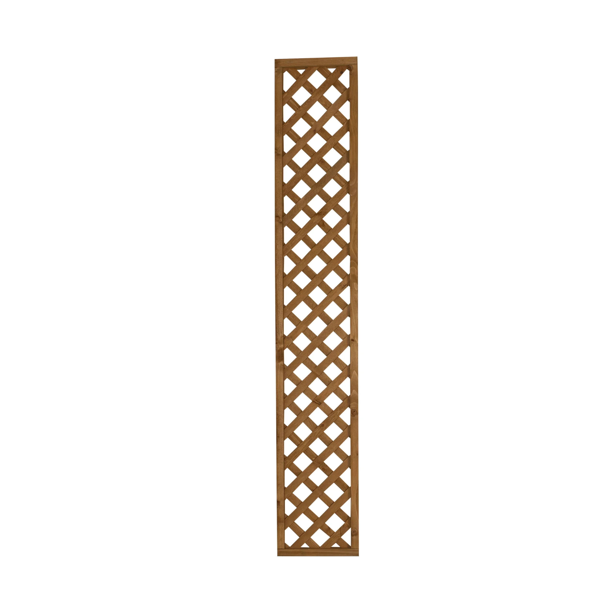 Diamond Pine Trellis Panel, Pack Of 5 (W)183cm X (H)32cm - Image 5