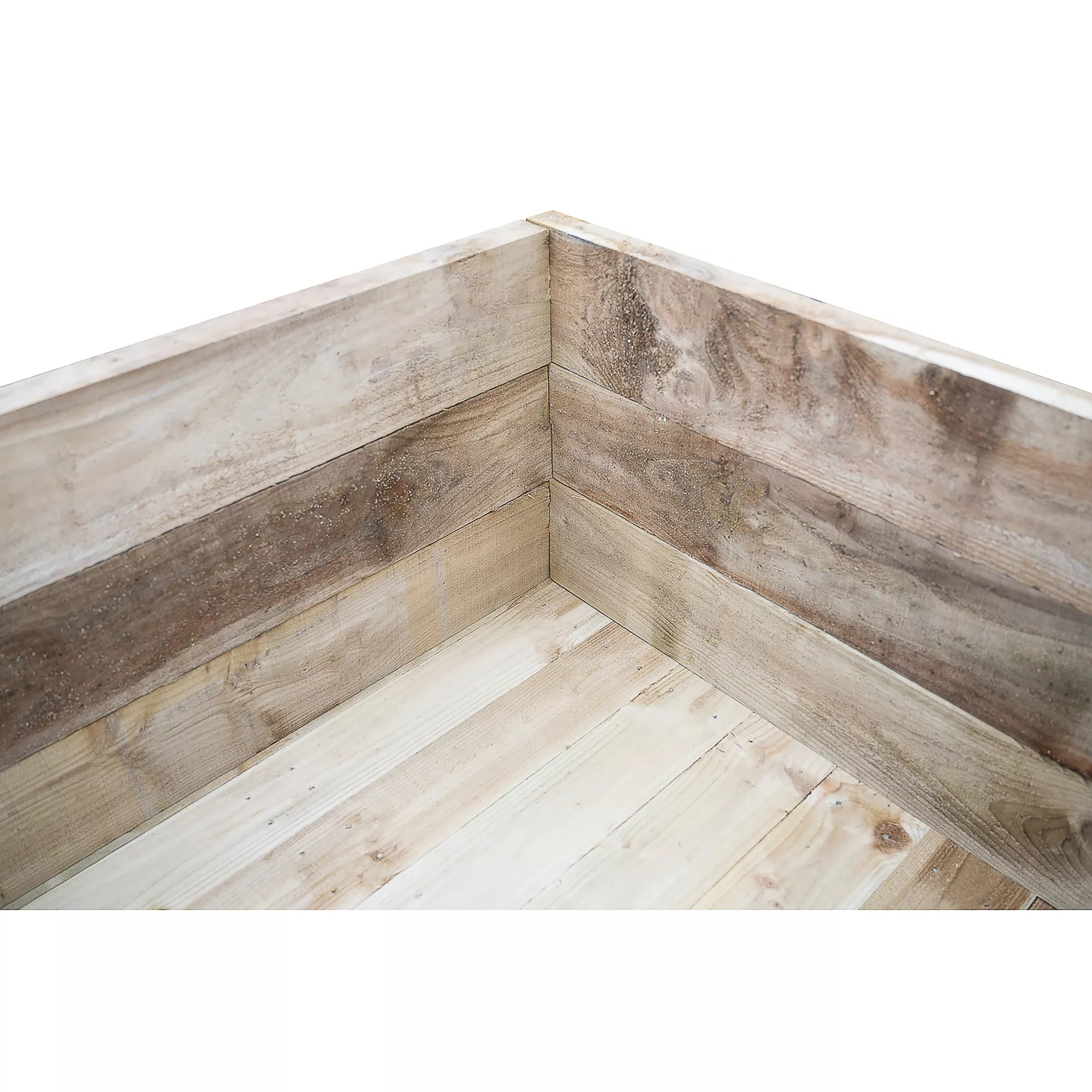 Forest Garden 0.9m X 0.9m Mixed Softwood Square Raised Bed Kit 0.81m² - Image 3