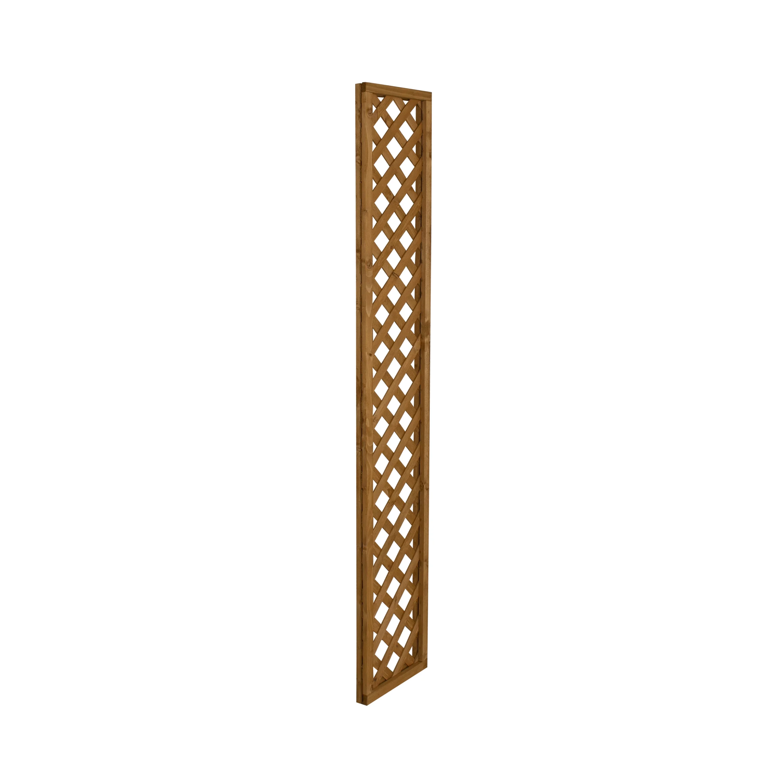 Forest Garden Diamond European Softwood Trellis Panel (W)32cm X (H)183cm - Image 4