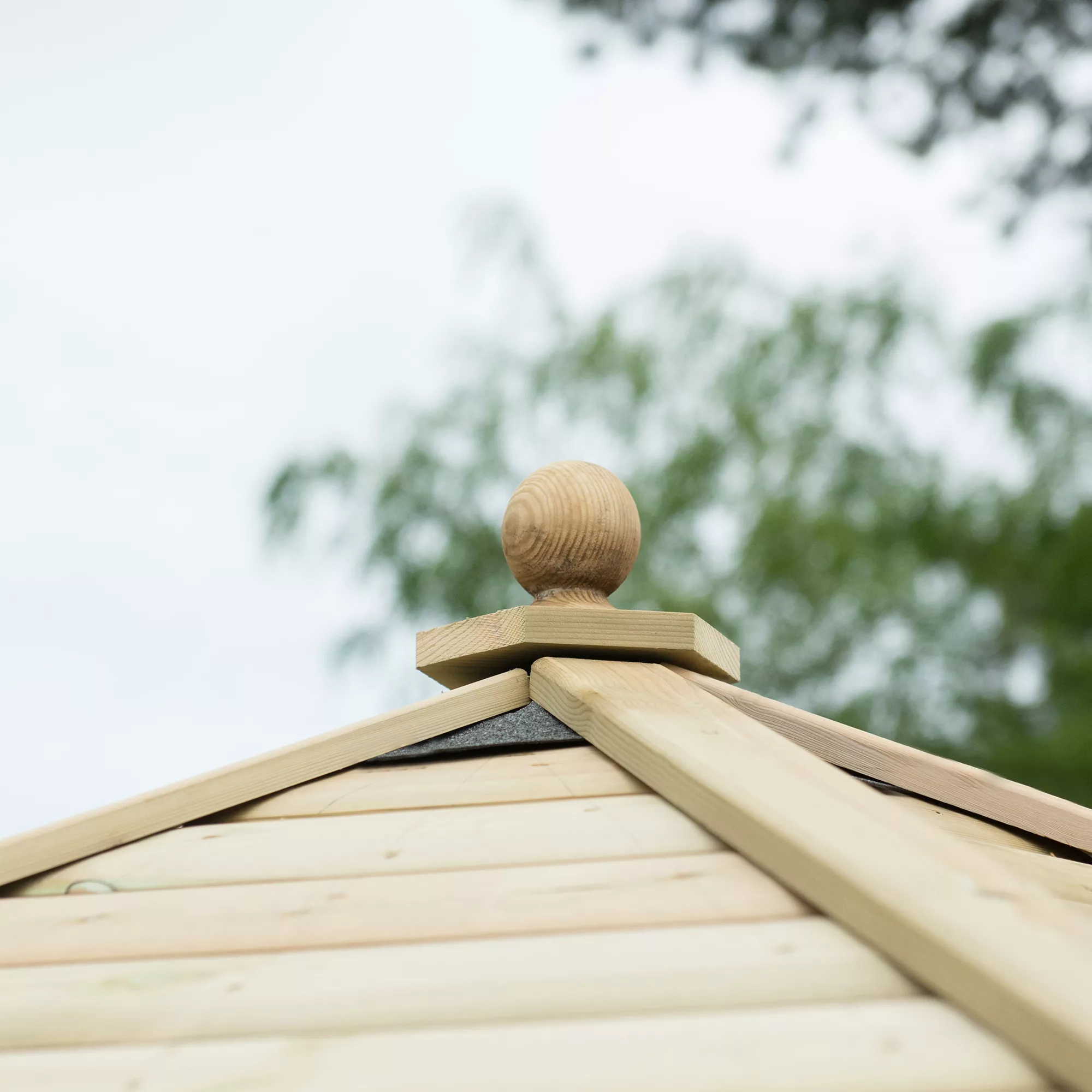 Forest Garden Hexagonal Gazebo, (W)3.78m (D)3.27m - Image 6