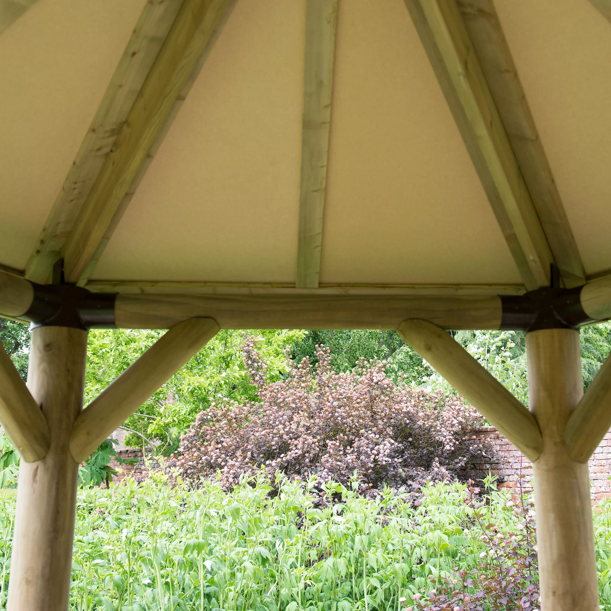Forest Garden Premium Octagonal Gazebo, (W)5.27m (D)3.78m - Image 3