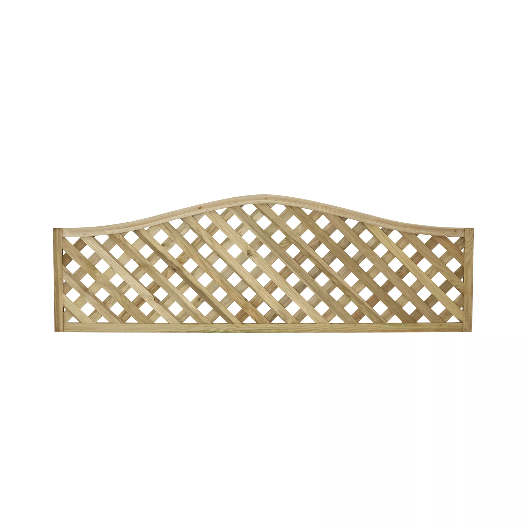 Grange Woodbury 2ft Lattice European Softwood Trellis Panel (W)180cm X (H)60cm
