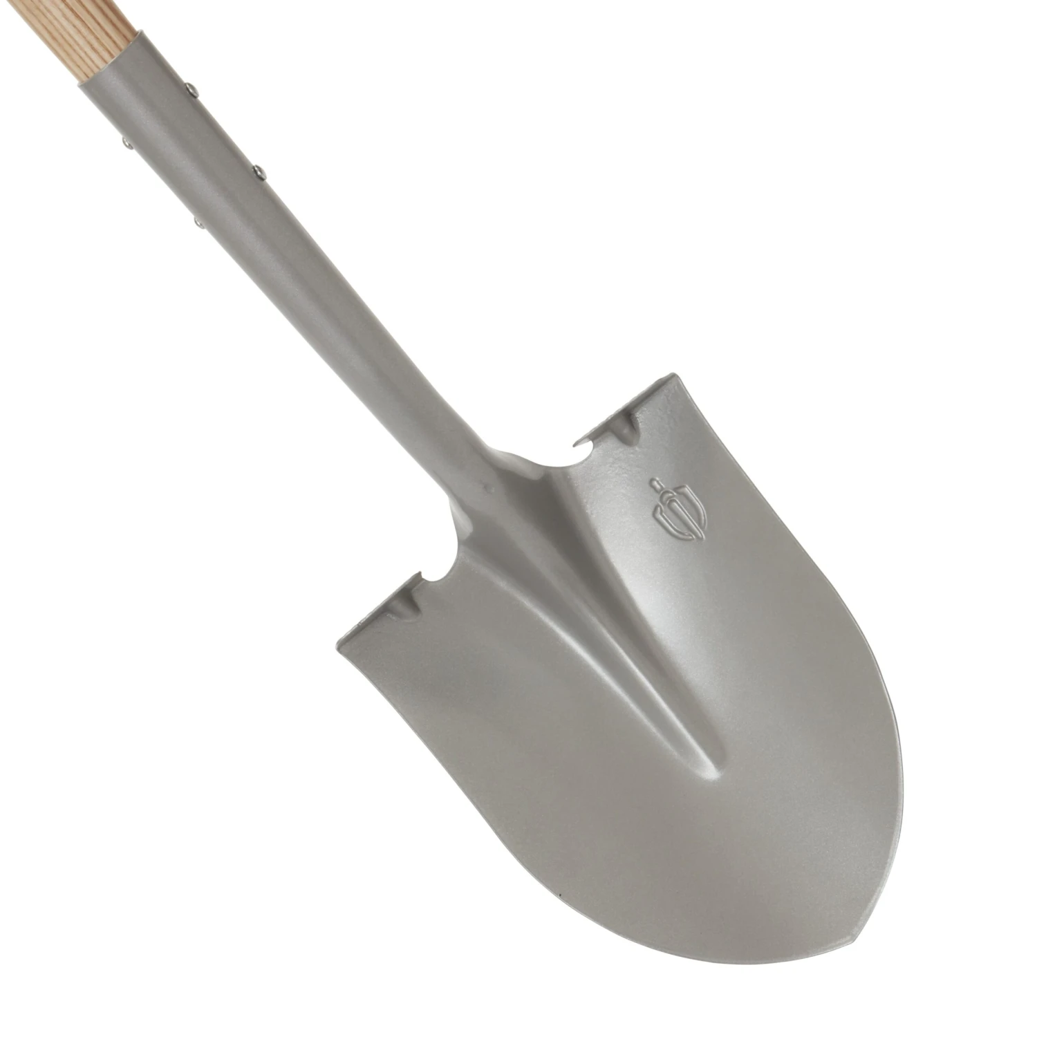 Magnusson Wooden Pointed Straight Handle Shovel - Image 3
