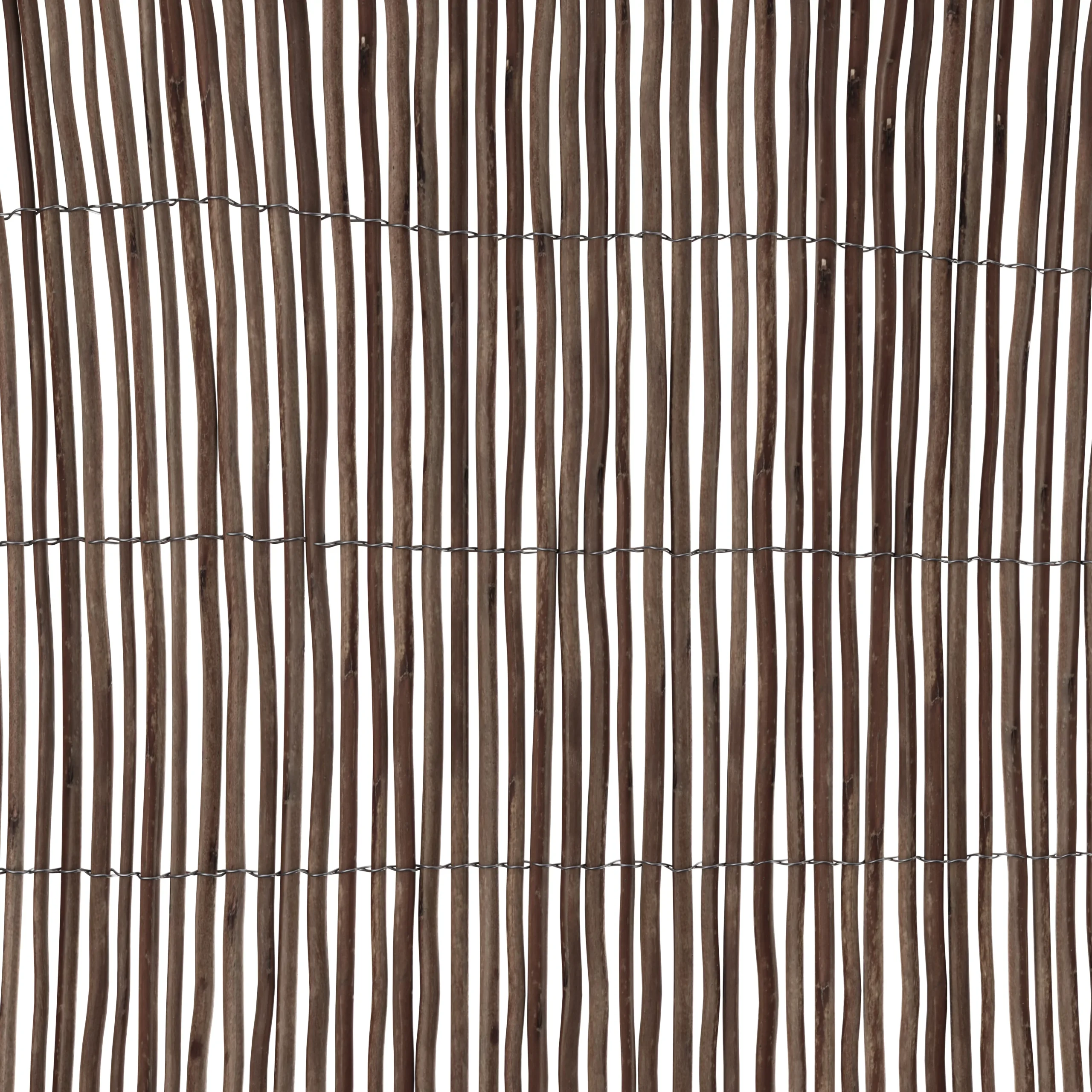 Natural Wicker Garden Screen (H)1.8m (W)3m - Image 3