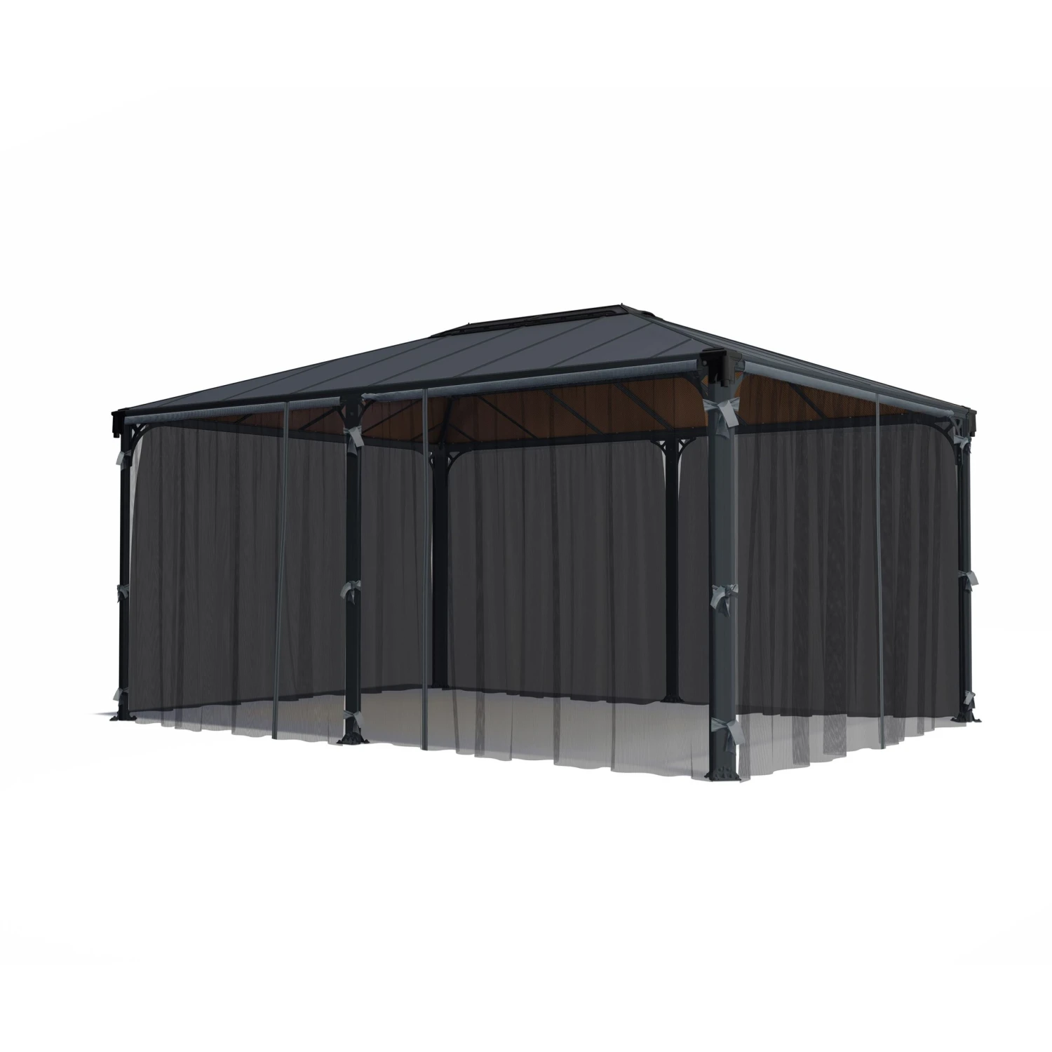 Palram - Canopia 4/5K Grey Polyester (PES) Gazebo Net (L)2170mm (W)4650mm