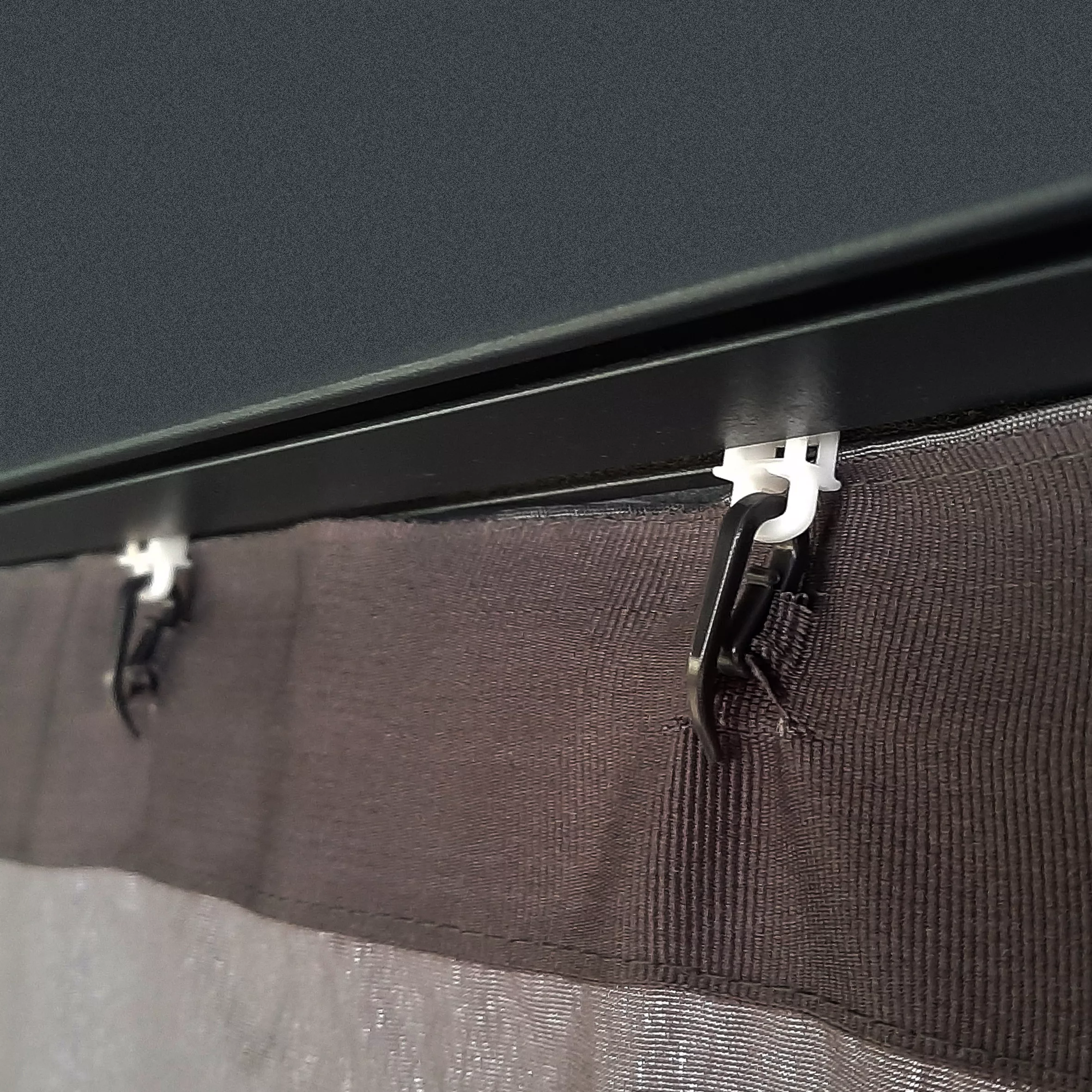 Palram - Canopia Dallas Grey Polyester (PES) Gazebo Curtain, Pack Of 4 (L)2120mm (W)4090mm - Image 6