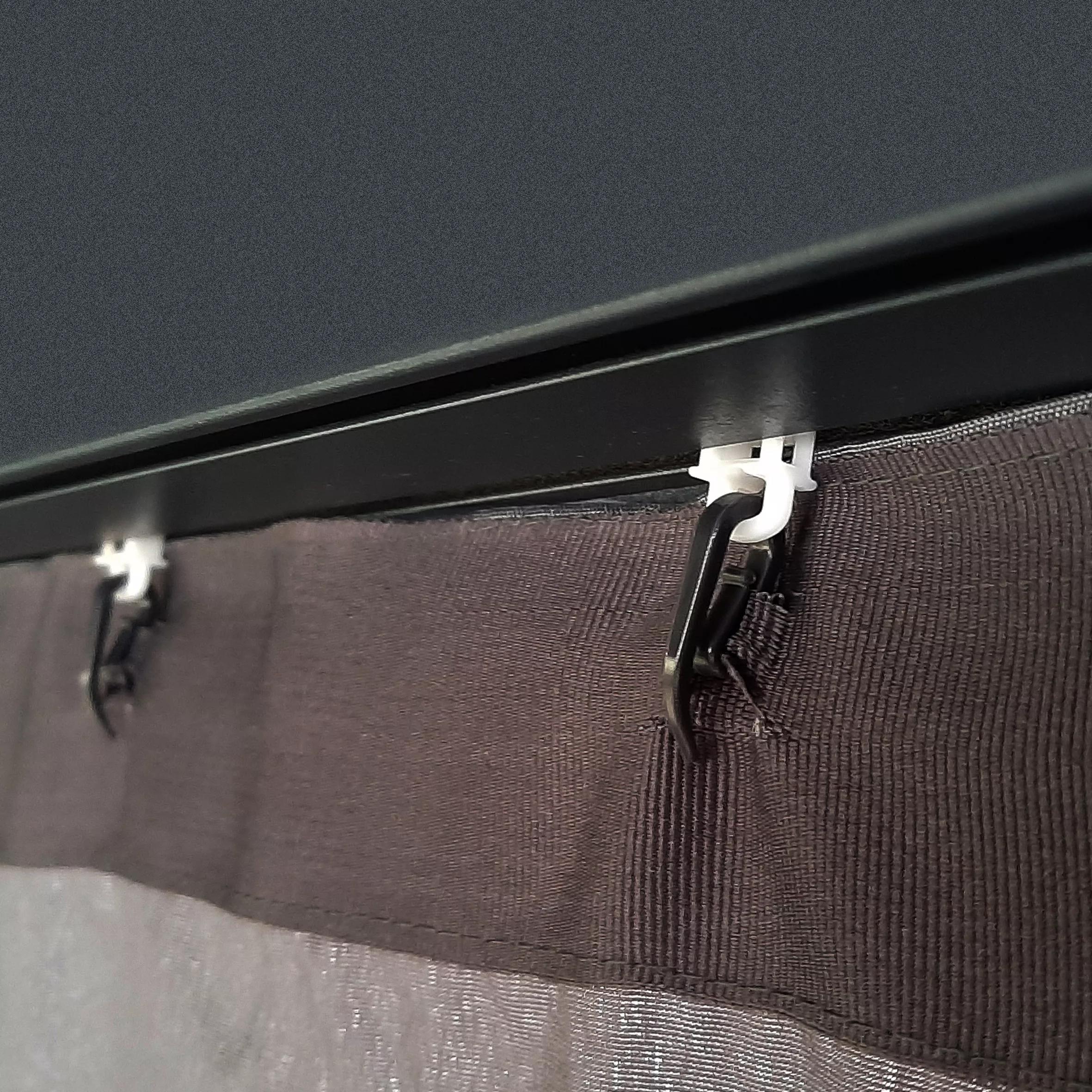 Palram - Canopia Dallas Grey Polyester (PES) Gazebo Curtain, Pack Of 4 (L)2120mm (W)4400mm - Image 5