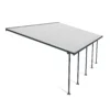 Palram - Canopia Feria Grey Non-retractable Awning, (L)7.87m (H)3.05m (W)3.85m