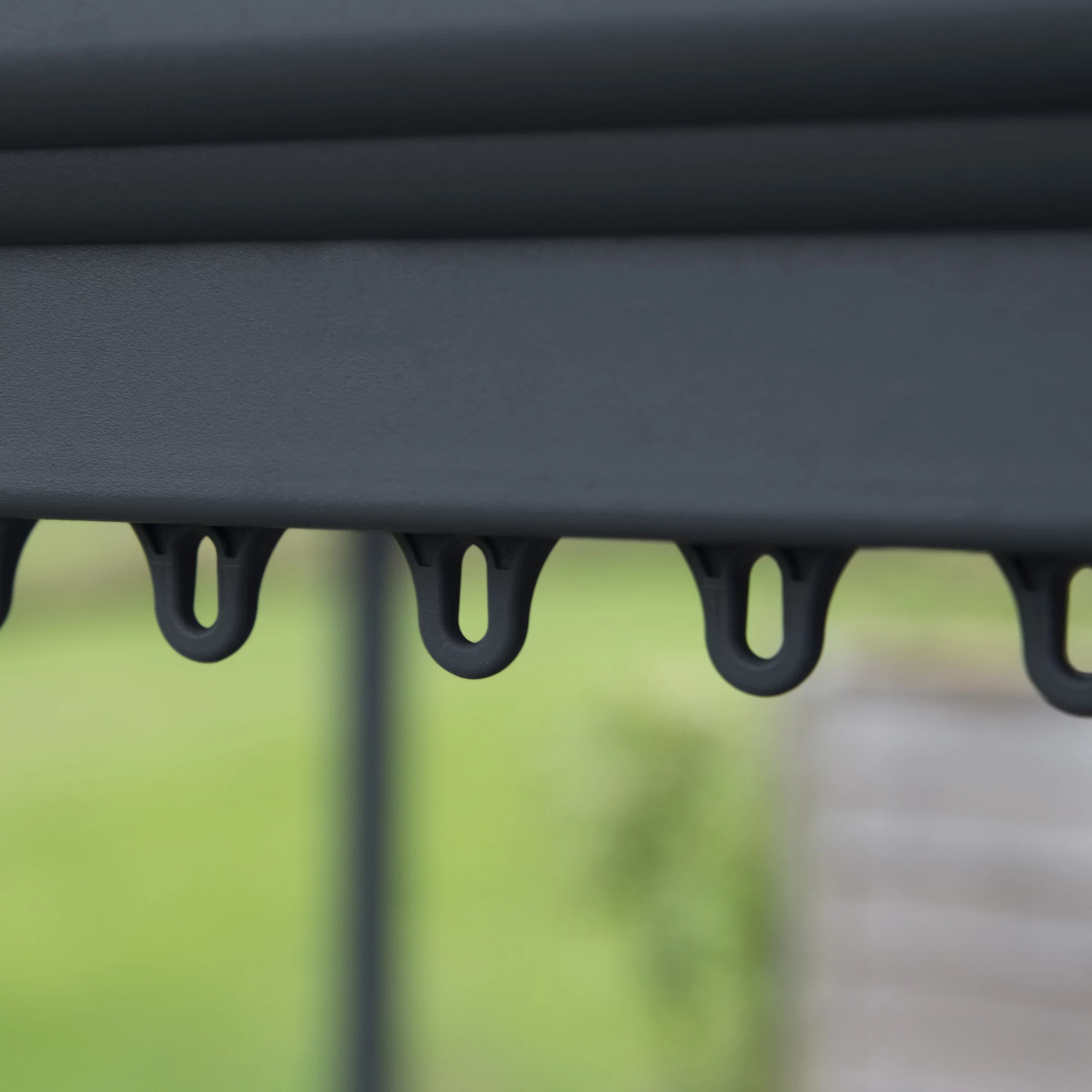 Palram - Canopia Monaco Grey Hexagonal Gazebo, (W)4.5m (D)3.9m - Assembly Required - Image 3