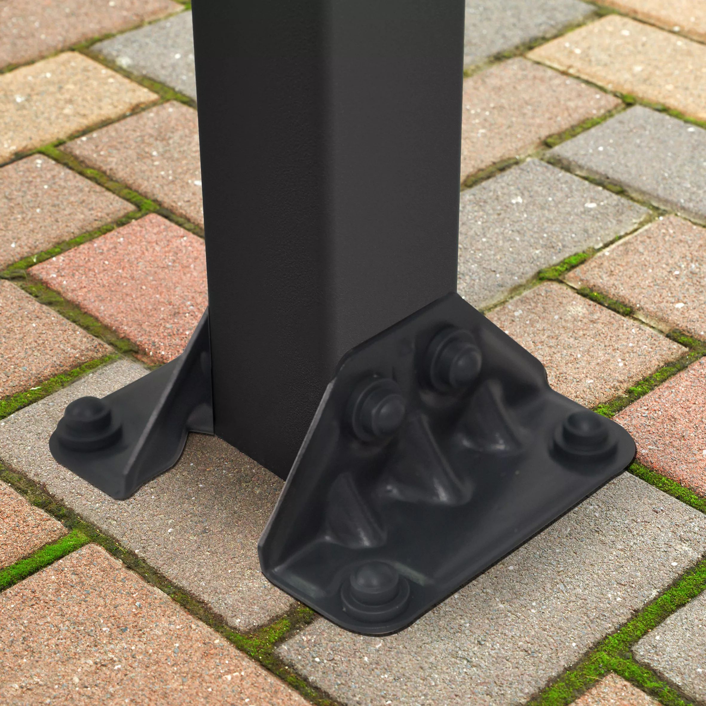 Palram - Canopia Olympia Grey Non-retractable Awning, (L)3.07m (H)3.05m (W)2.95m - Image 6