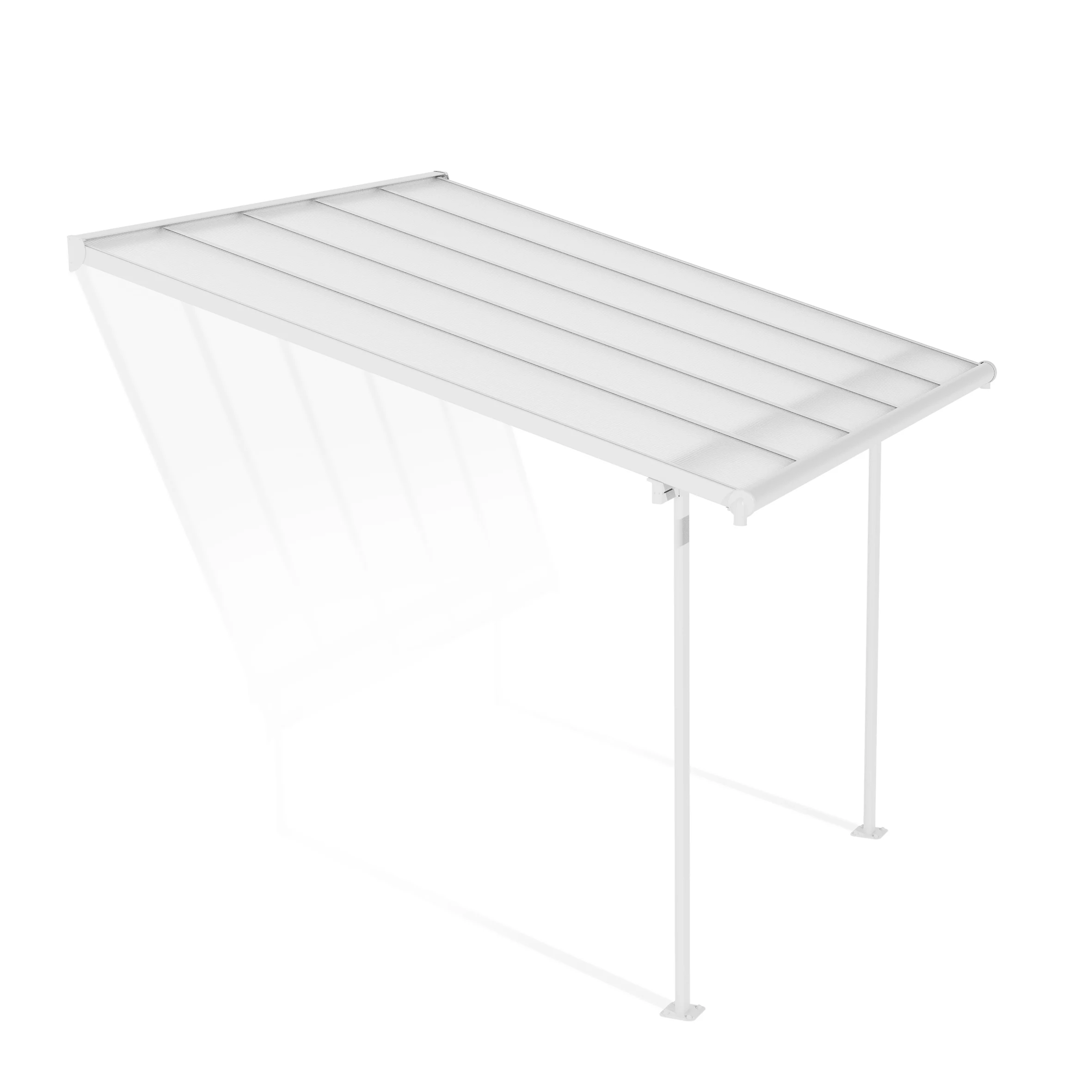 Palram - Canopia Sierra White Non-retractable Awning, (L)3.14m (H)3.05m (W)2.99m - Image 2