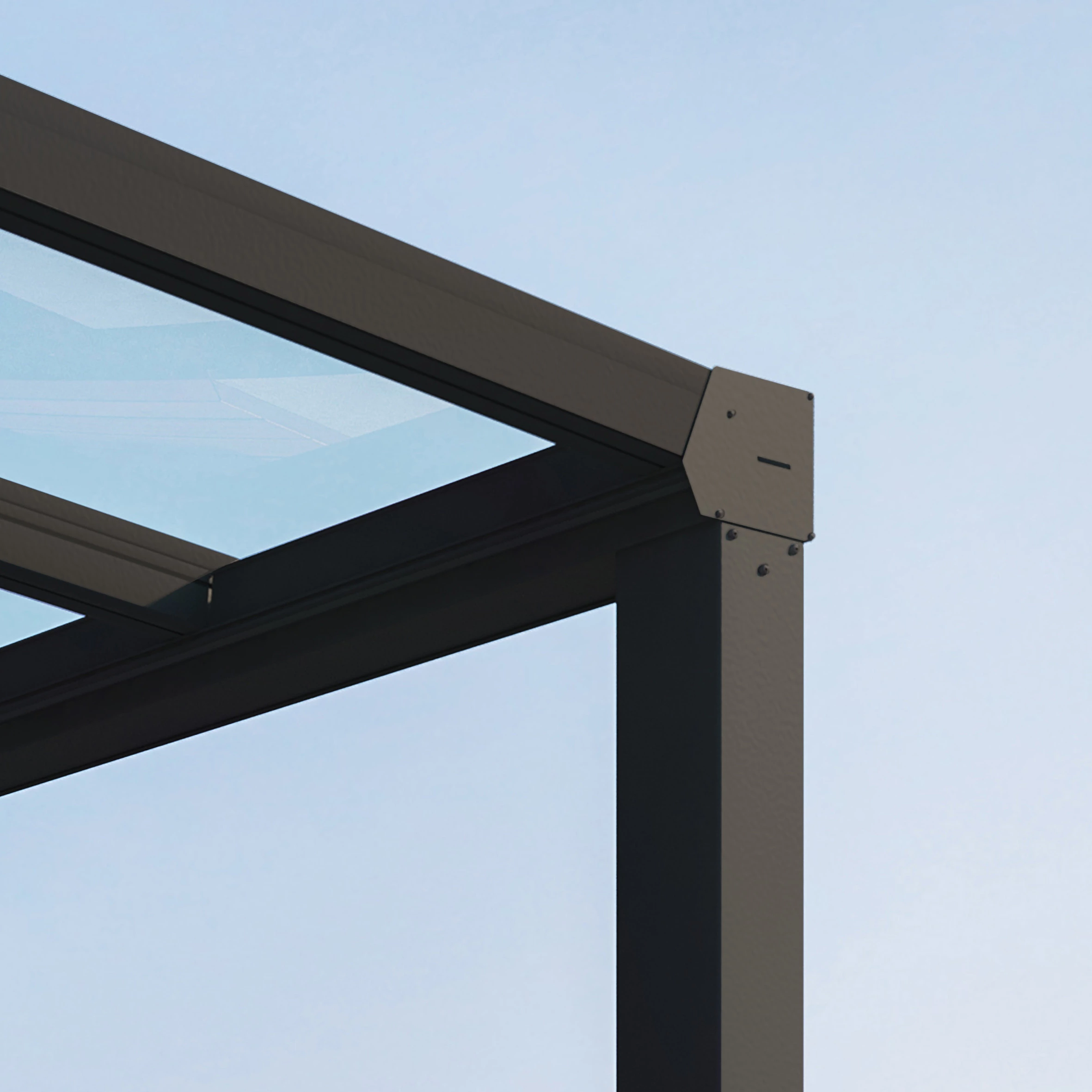 Palram - Canopia Stockholm Grey Non-retractable Awning, (L)5.15m (H)3.24m (W)3.41m - Image 9