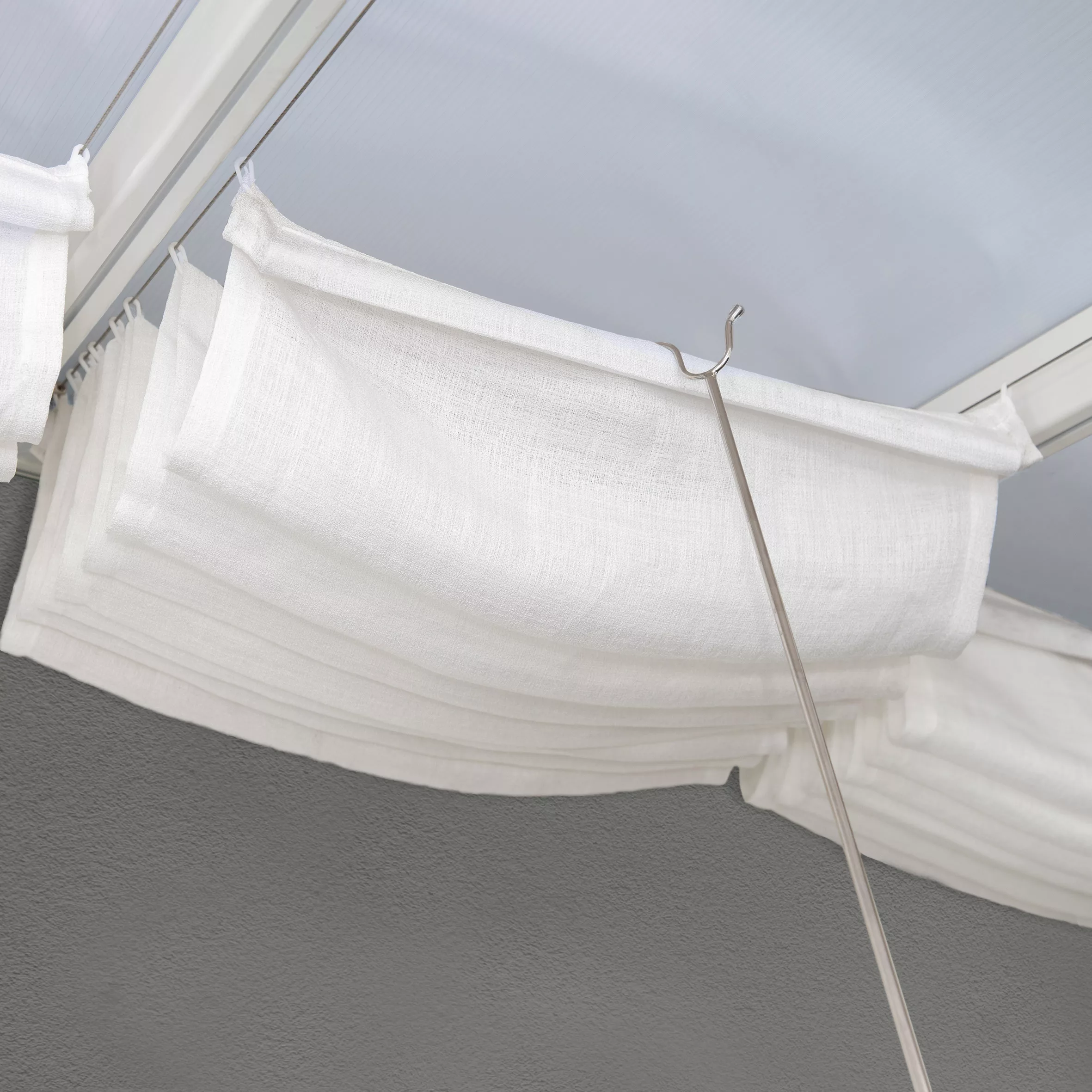 Palram - Canopia White Patio Cover Roof Blind - Image 6