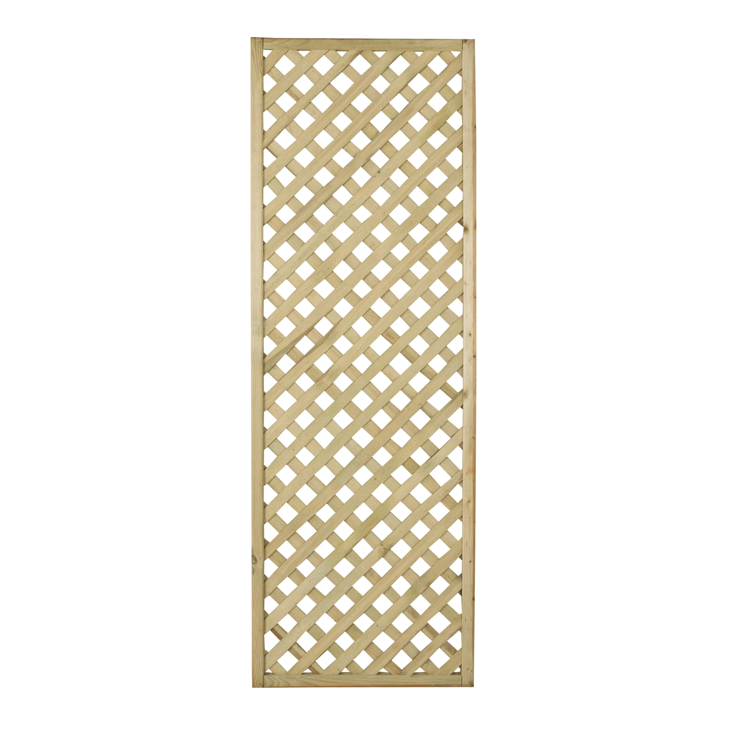 Pine Trellis Panel, Pack Of 5 (W)60cm X (H)180cm