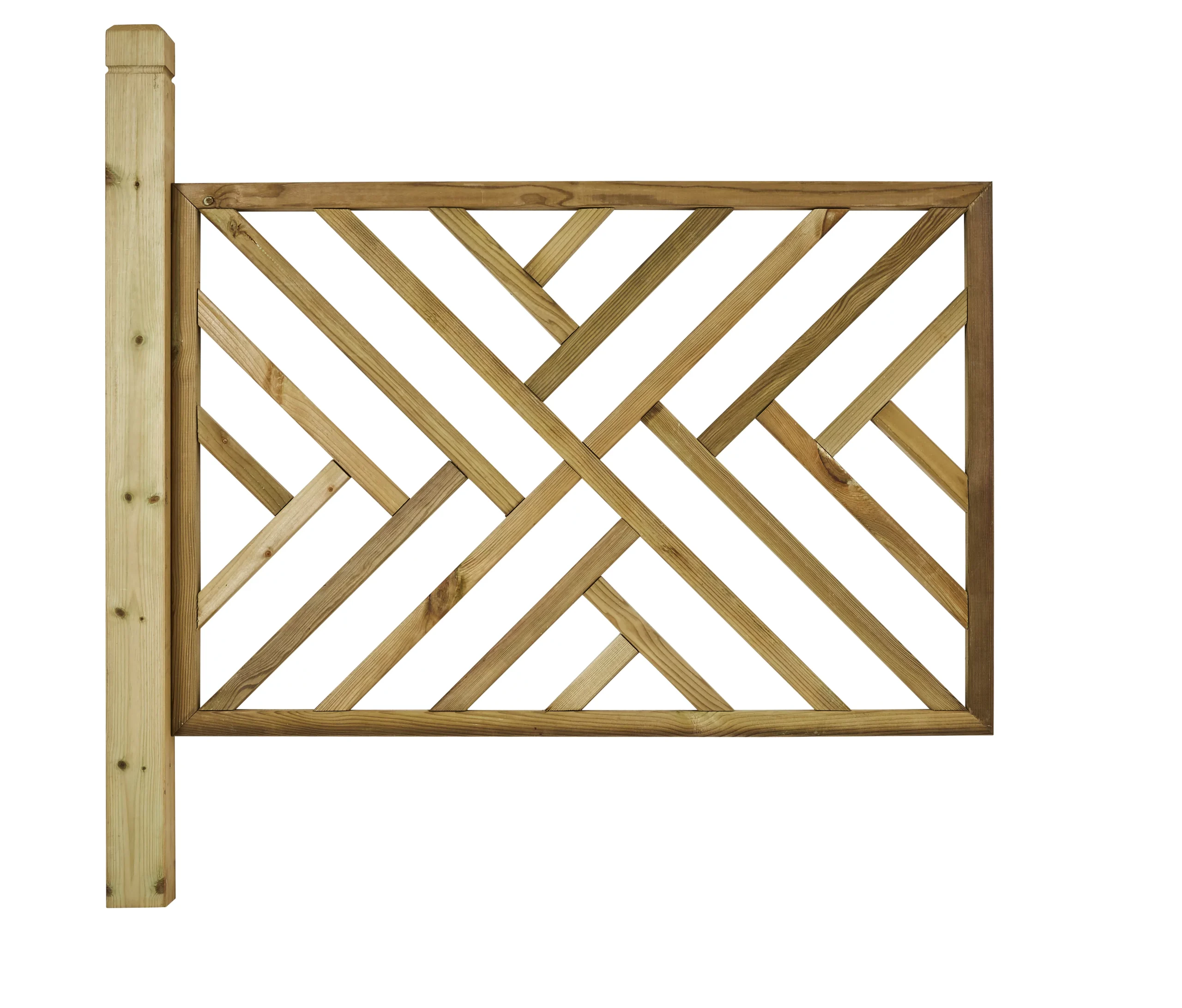 Richard Burbidge Crosshatch Softwood Decking Running Kit