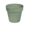 Verve Nurgul Deep Lichen Green Polypropylene (PP) Circular Plant Pot (Dia)30cm
