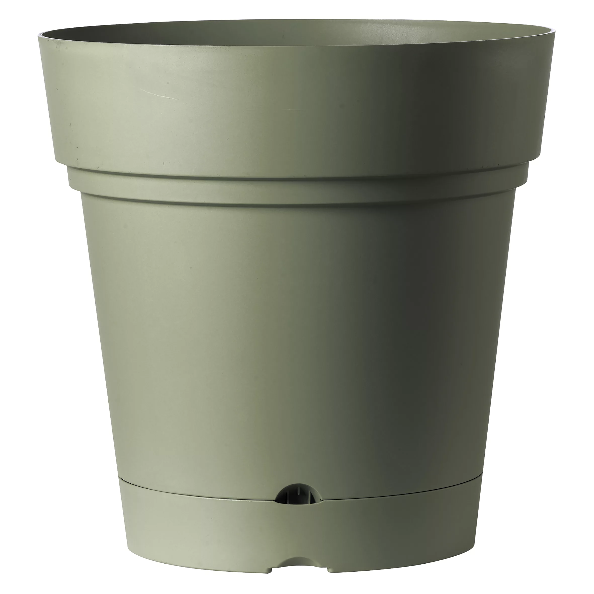 Verve Nurgul Deep Lichen Green Polypropylene (PP) Circular Plant Pot (Dia)58cm