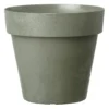 Verve Nurgul Deep Lichen Green Polypropylene (PP) Round Plant Pot (Dia)79cm