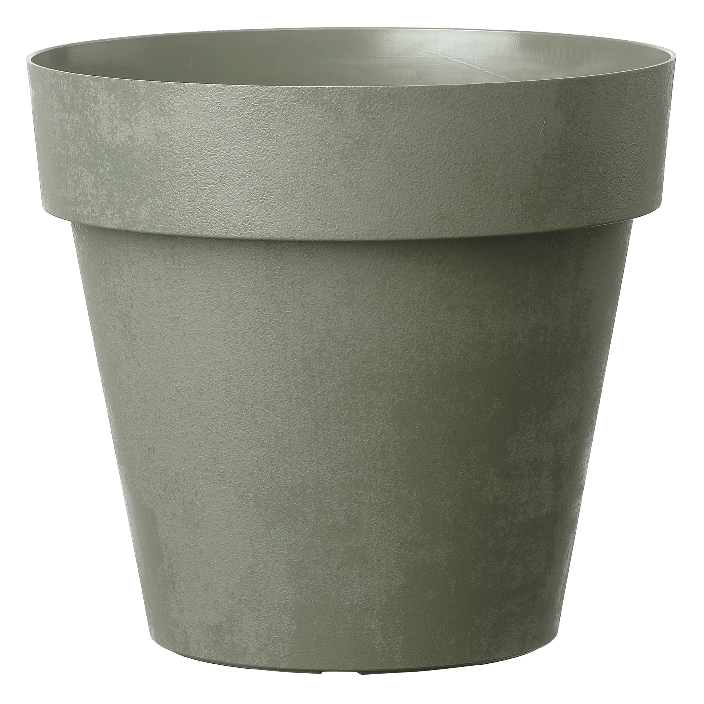 Verve Nurgul Deep Lichen Green Polypropylene (PP) Round Plant Pot (Dia)79cm