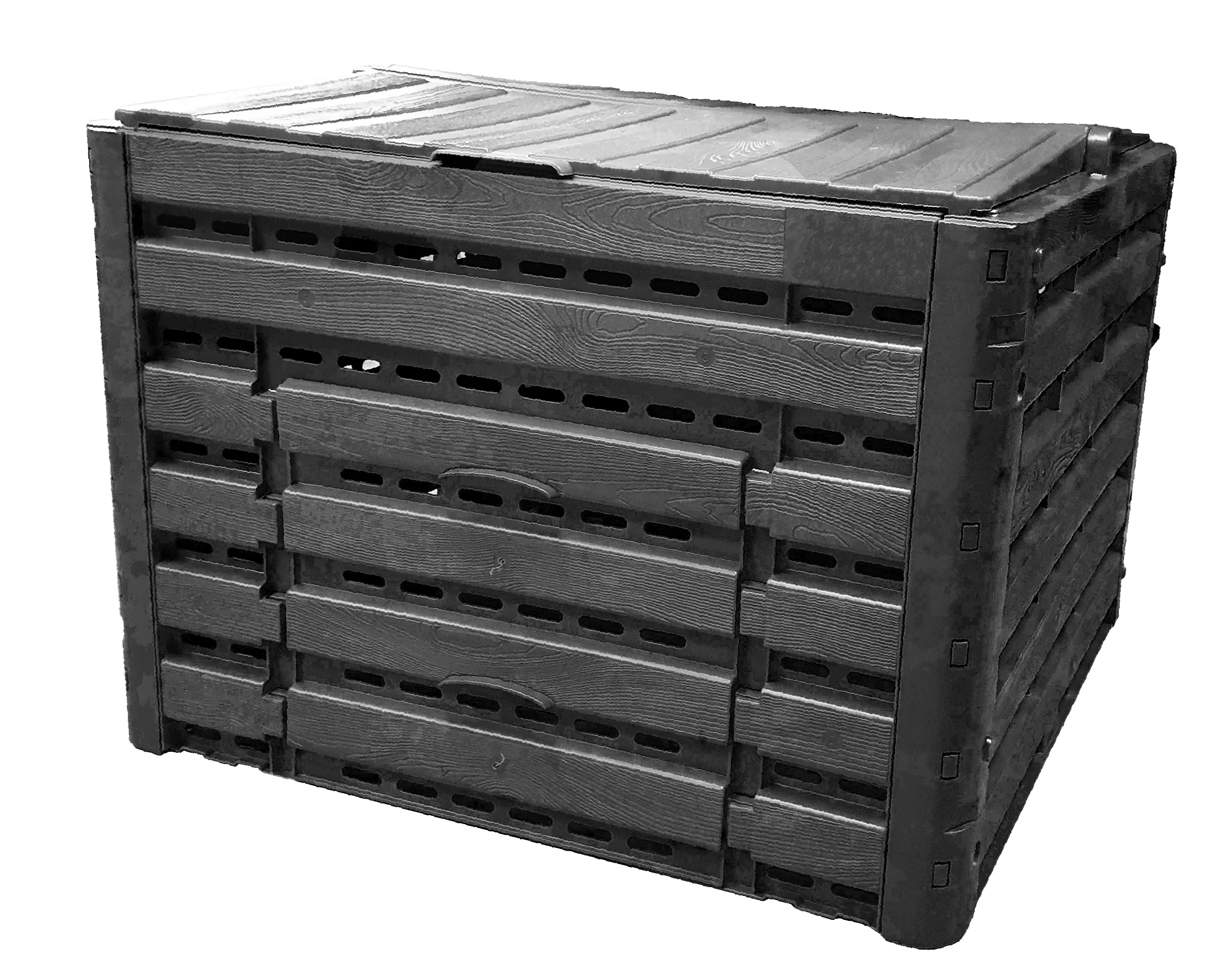 Verve Wood Effect Composter 400L