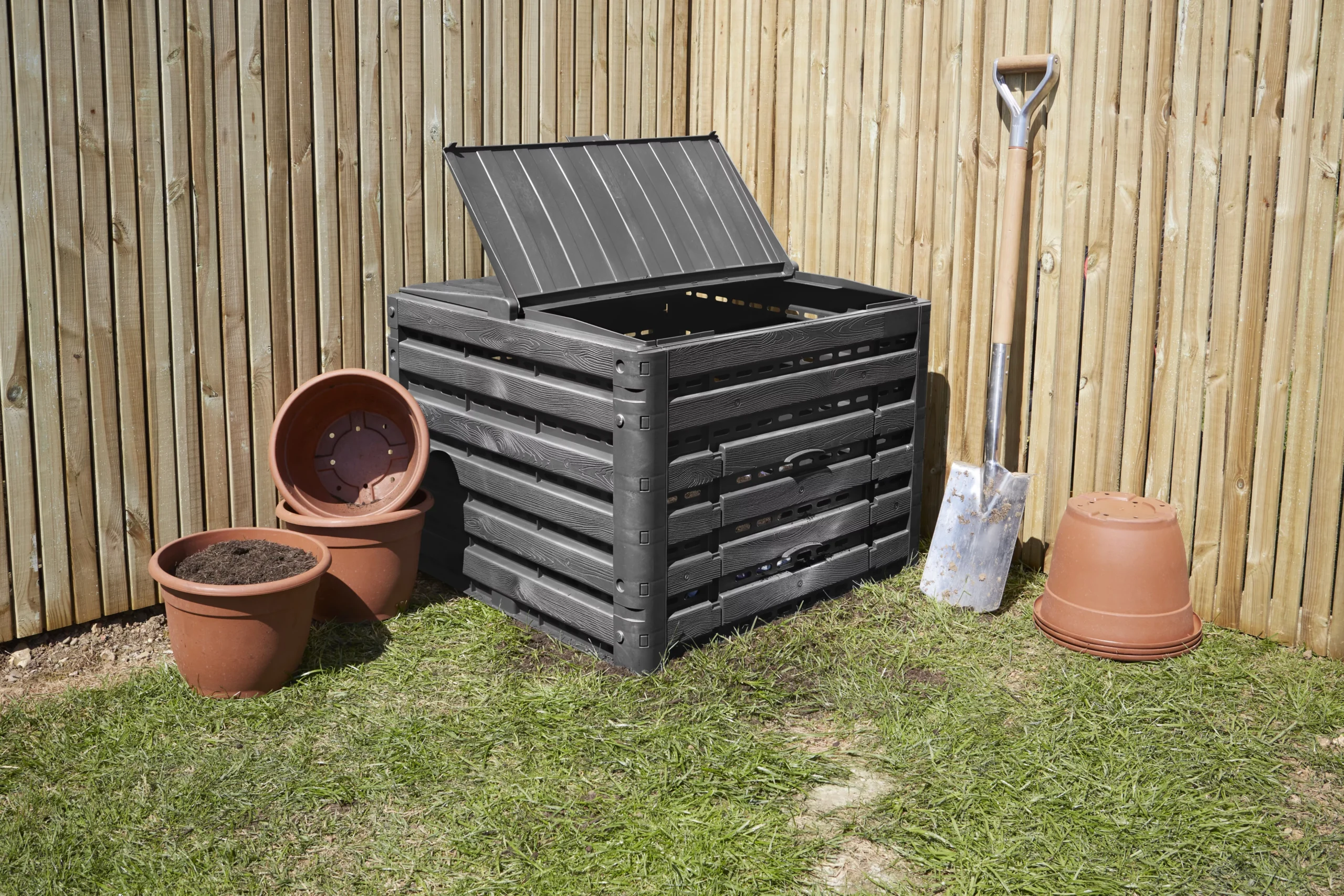 Verve Wood Effect Composter 400L - Image 5