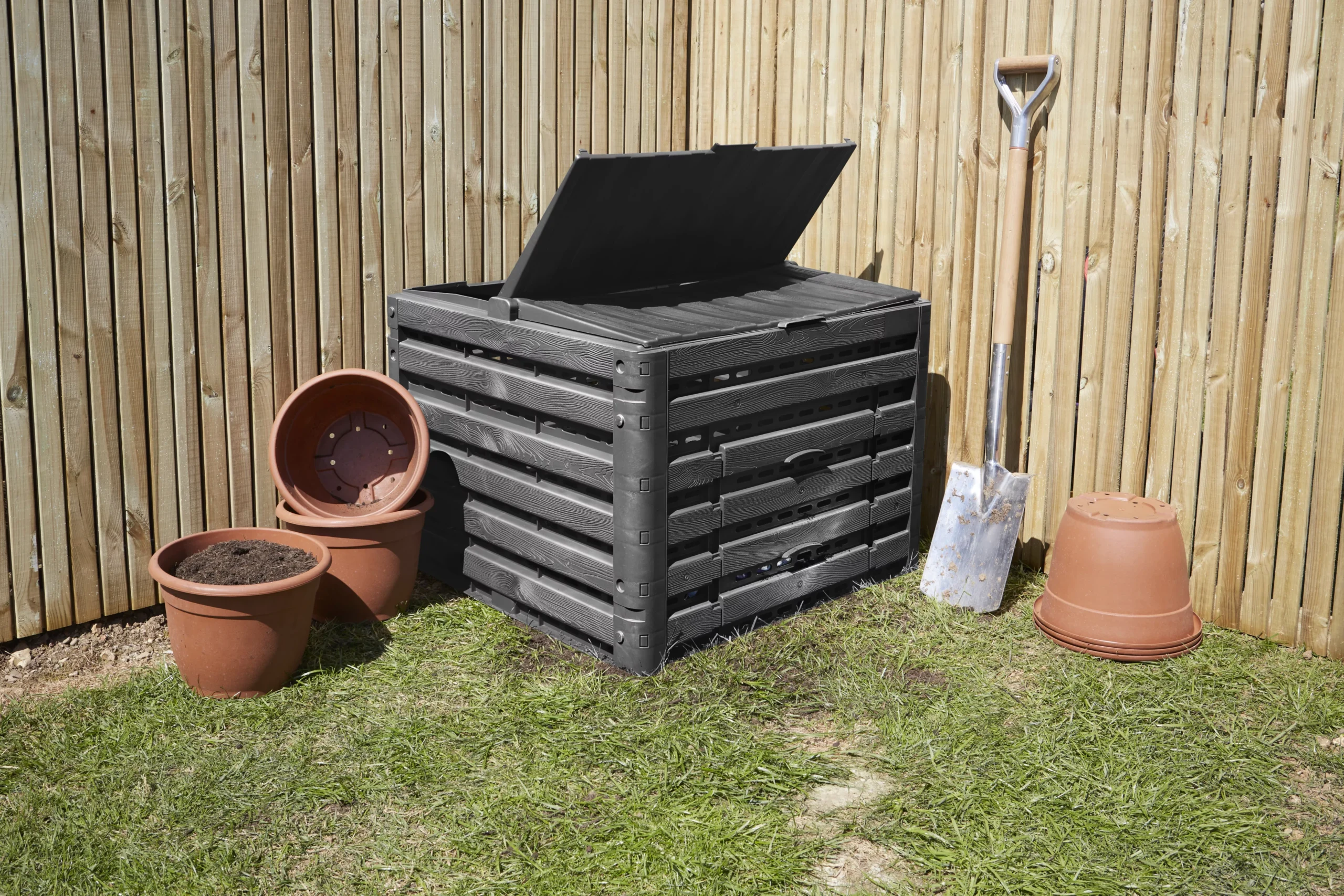 Verve Wood Effect Composter 400L - Image 6