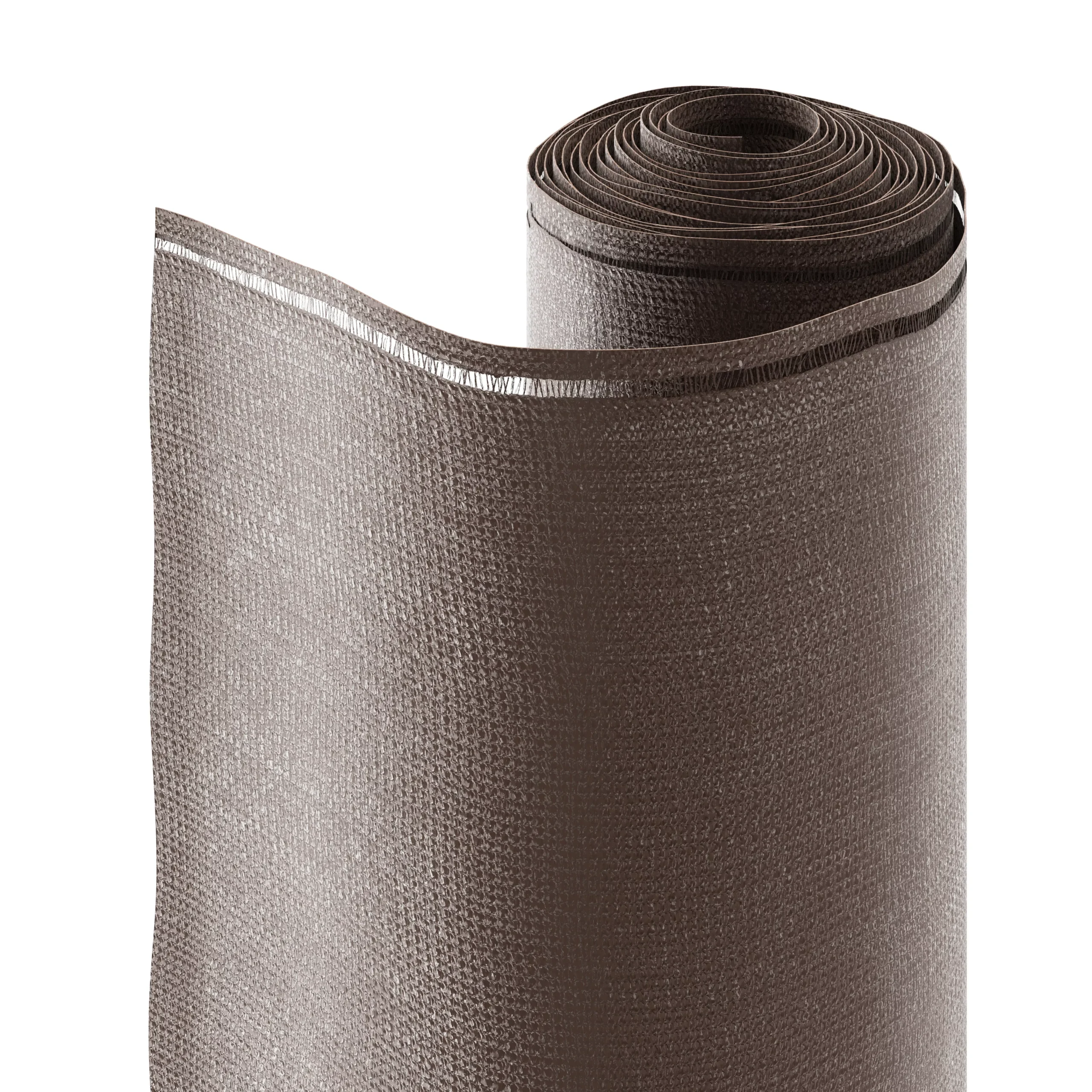 Woven Breeze Brown High-density Polyethylene (HDPE) & Woven Fibre Garden Screen (H)1m (W)3m - Image 3